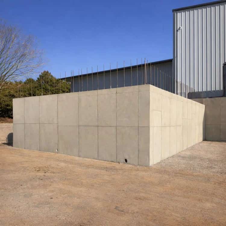 Structural Retaining Wall